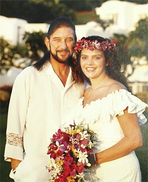 David and Shawna Edwards on their wedding day, Maui, 2002.