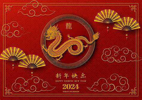 Happy Chinese new year 2024,zodiac sign for the year of dragon on asian ...
