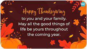 Happy Thanksgiving 2021: Wishes, images, messages and greetings to share with family and friends - Hindustan Times