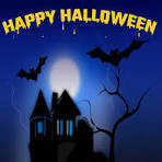 Happy Halloween animated video flyer